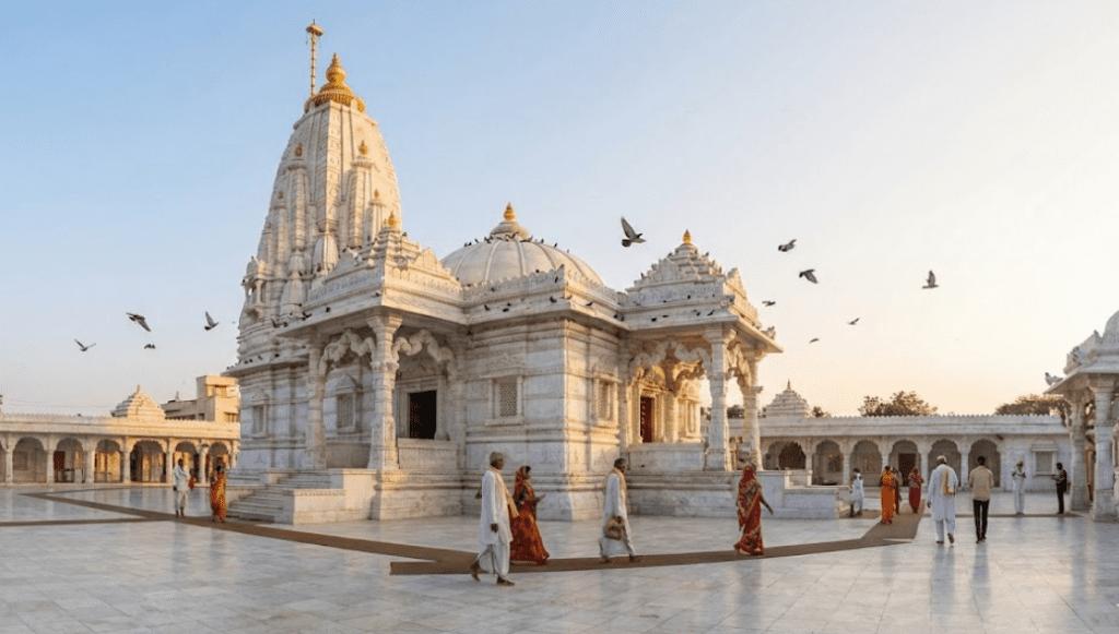 Temple courtyard
